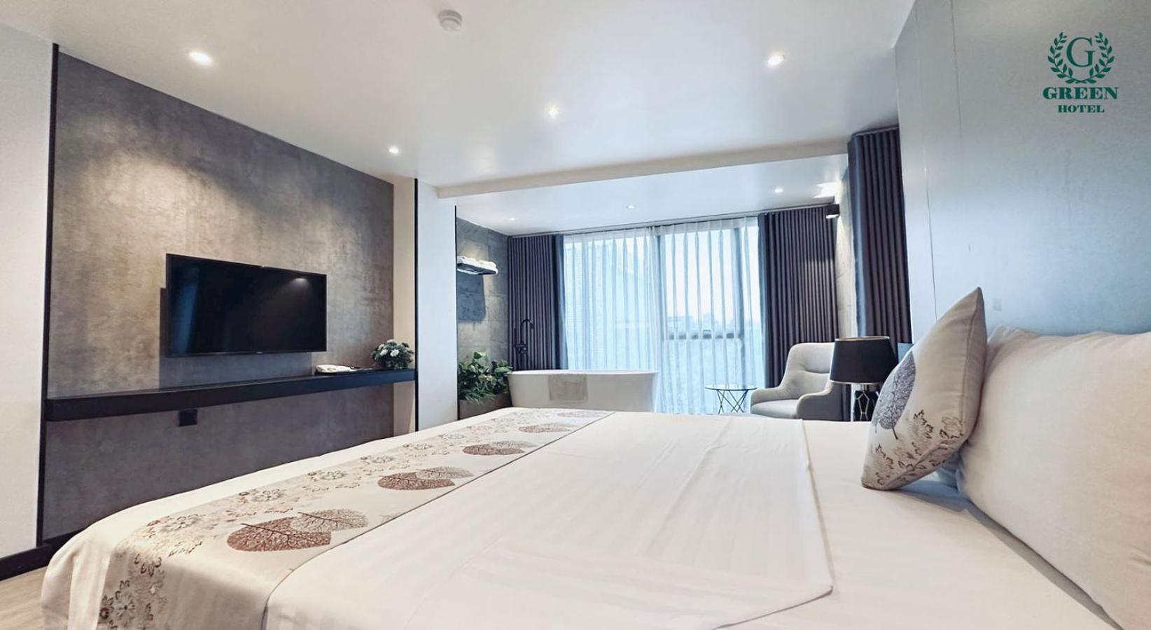 Green Hotel Hai Phong Bagian luar foto