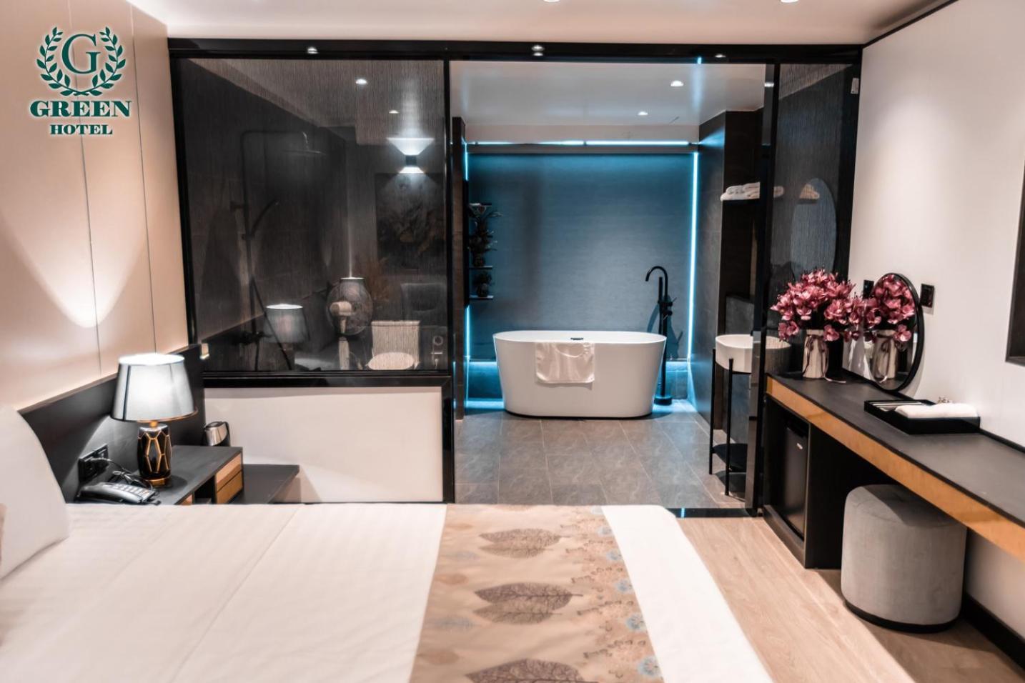 Green Hotel Hai Phong Bagian luar foto